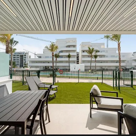 Horus Paradise- Piscina Y Gran Terraza Con Jardin Torre Del Mar